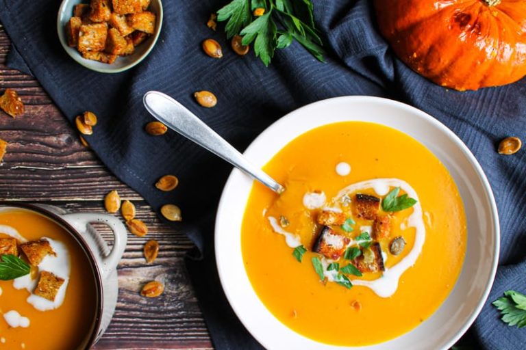 The Best Recipe for Creamy Roasted Pumpkin Soup - Cook Homey